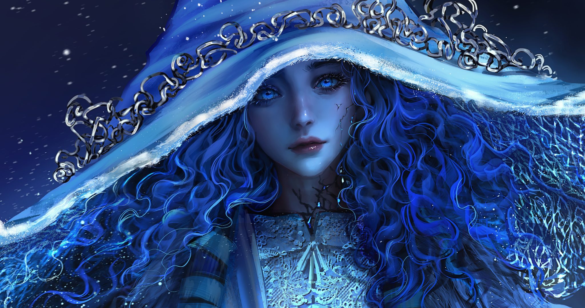 艾尔登法环-菈妮-白雪女巫-蓝发-厚涂艺术-冷色调-4k-2048x1080.jpg