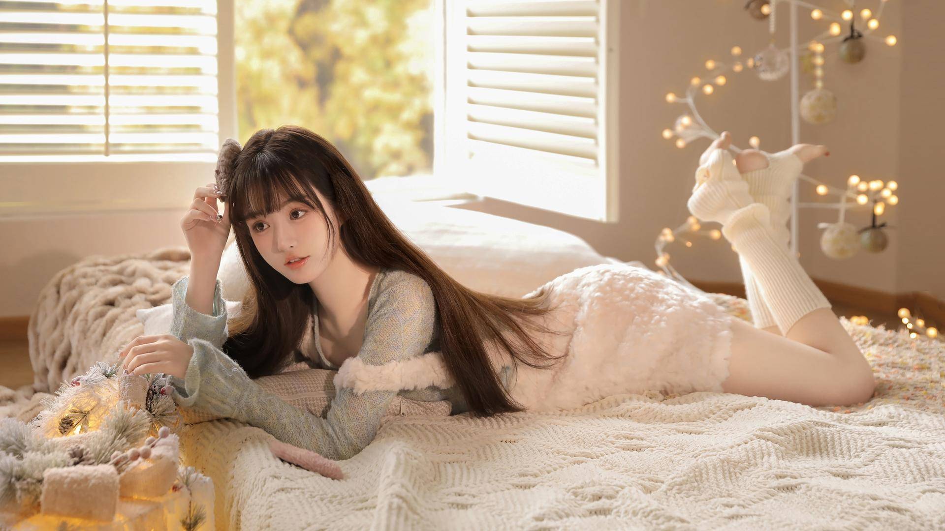 长发 清纯 美女